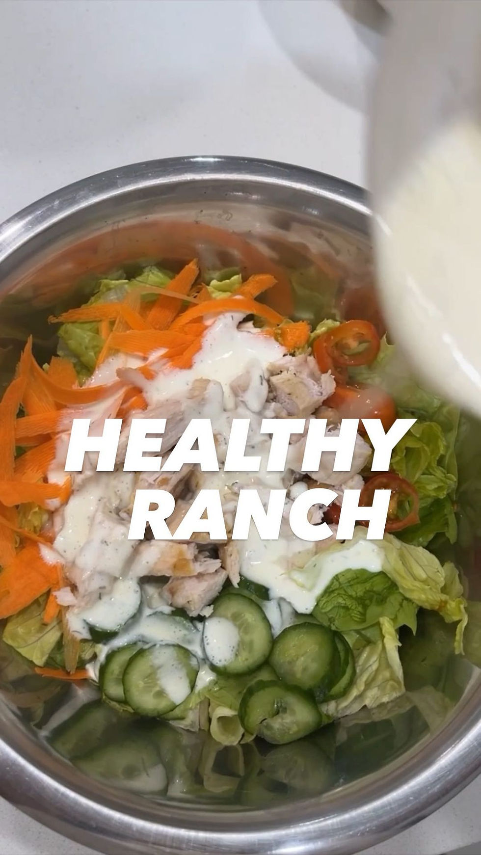 Healthy Ranch por la Nutrióloga Leslie Marroquín Monterrey Nutrición Funcional
