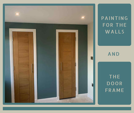 Wall, ceiling and wood painting. Our painters have done an amazing job on this project in Falkirk, where they painted the door frames, walls and ceiling. We also cover a wide range of areas in the Central Belt, like Stirling, Grangemouth, Boness, Linlithgow, Dumfermline, Livingston, Edinburgh, Glasgow, Cumbernauld, etc.