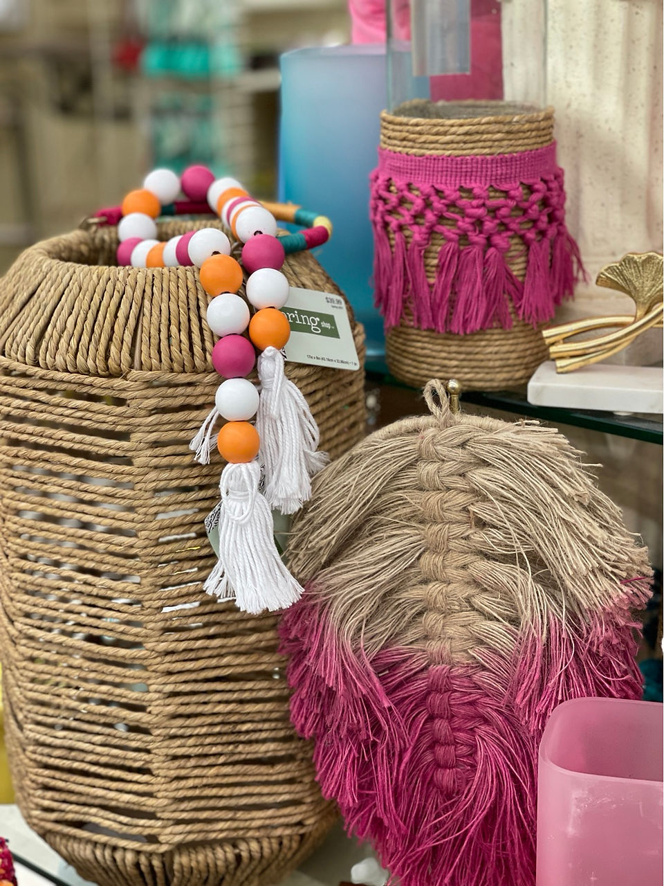 Bright Color Wood Bead Garland Strand_Hobby Lobby