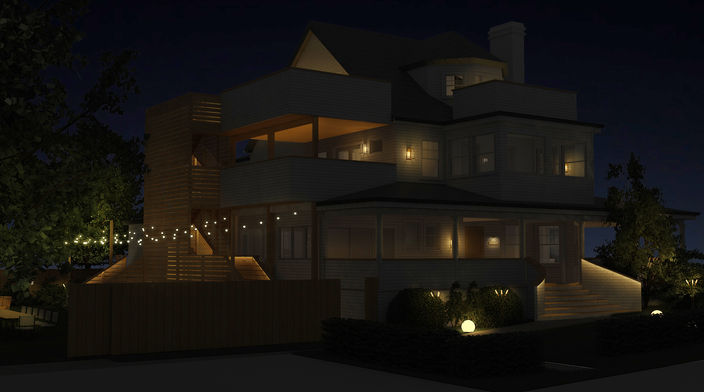 Residential Project Exterior Lighting Design