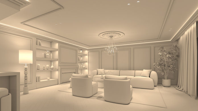 Private House Interior Lighting Design