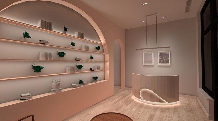 Med Spa Interior Lighting Design
