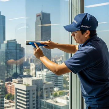 En Dustink, somos especialistas en Láminas de Control Solar y Privacidad para Vidrios