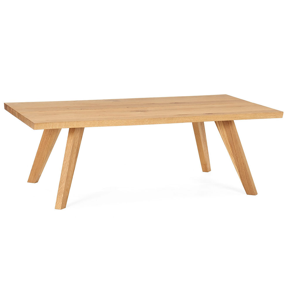Cadell Rustic Oak Coffee Table