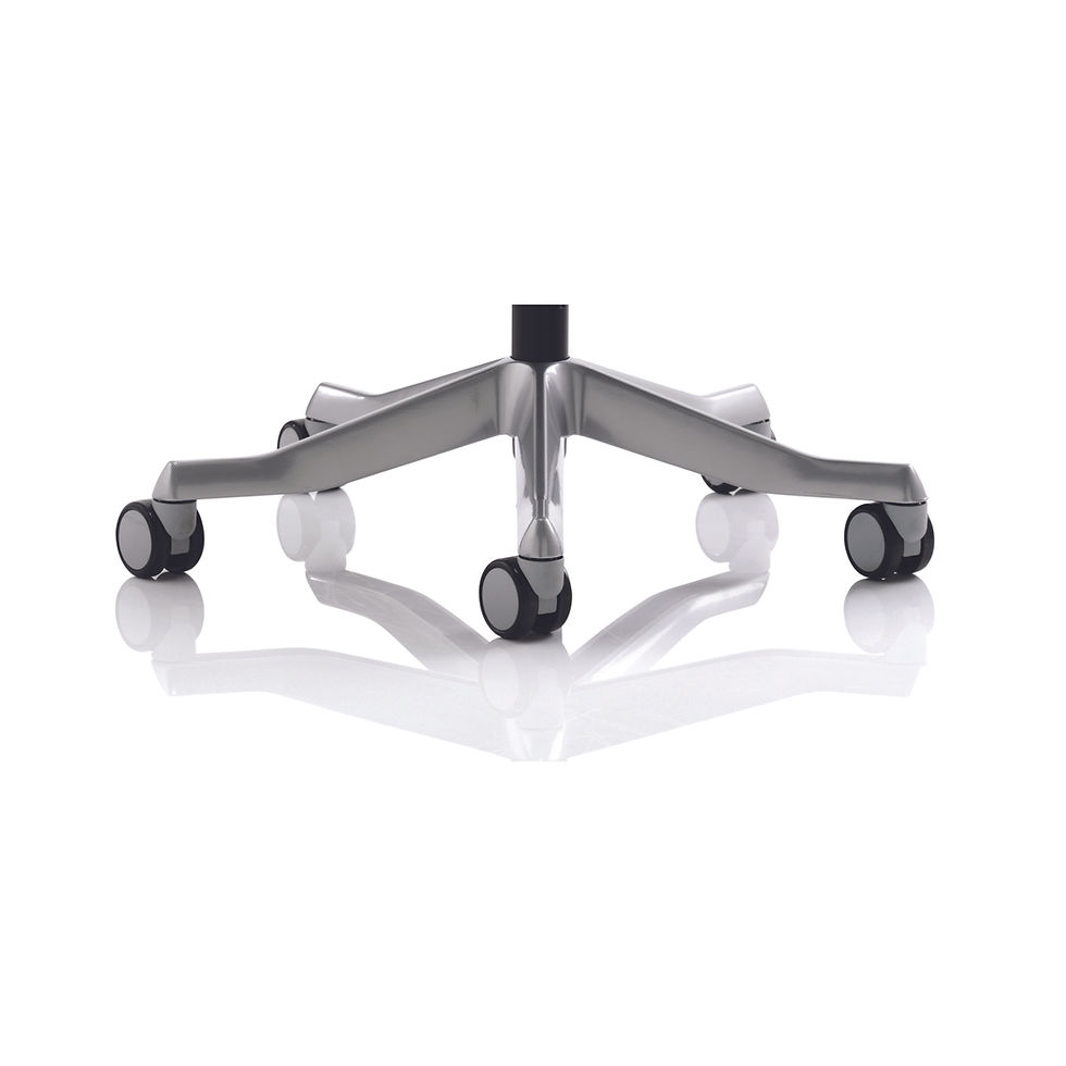 Thumbnail: Zure Executive Chair Black Fabric With Arms