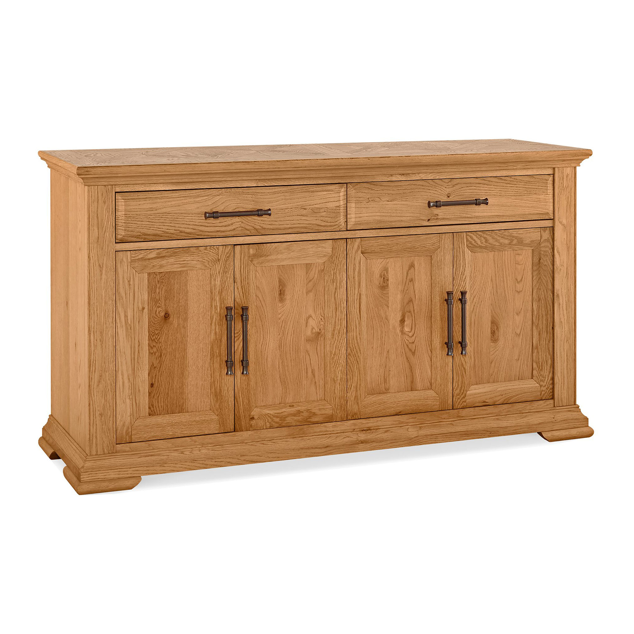 Belgrave Rustic Oak Wide Sideboard