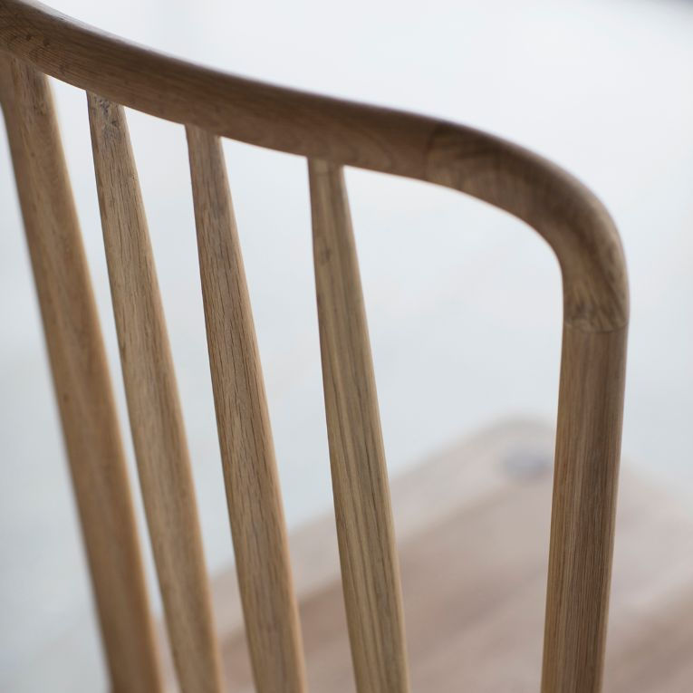 Thumbnail: Wichama Oak Dining Chairs - Pack of 2