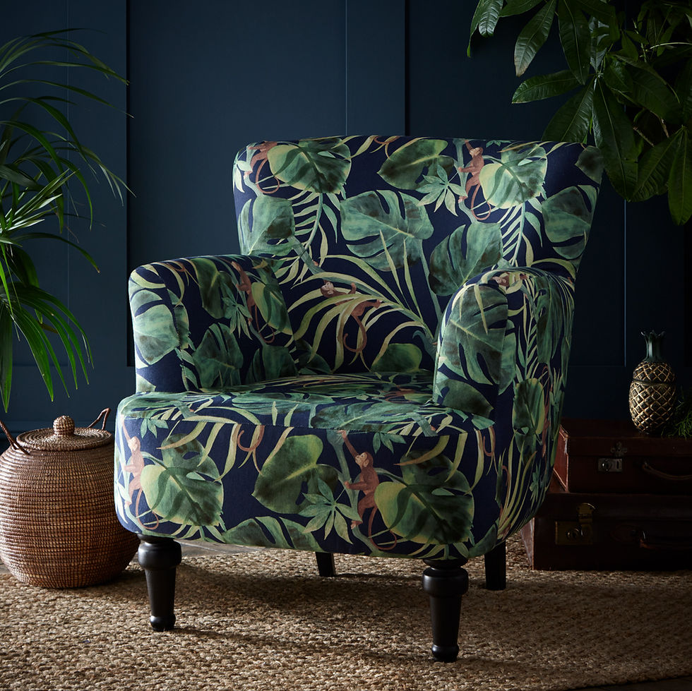 Thumbnail: Dalston Chair Monkey Business Indigo