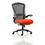 Thumbnail: Houston Heavy Duty Task Operator Chair Black Mesh Back Bespoke Seat
