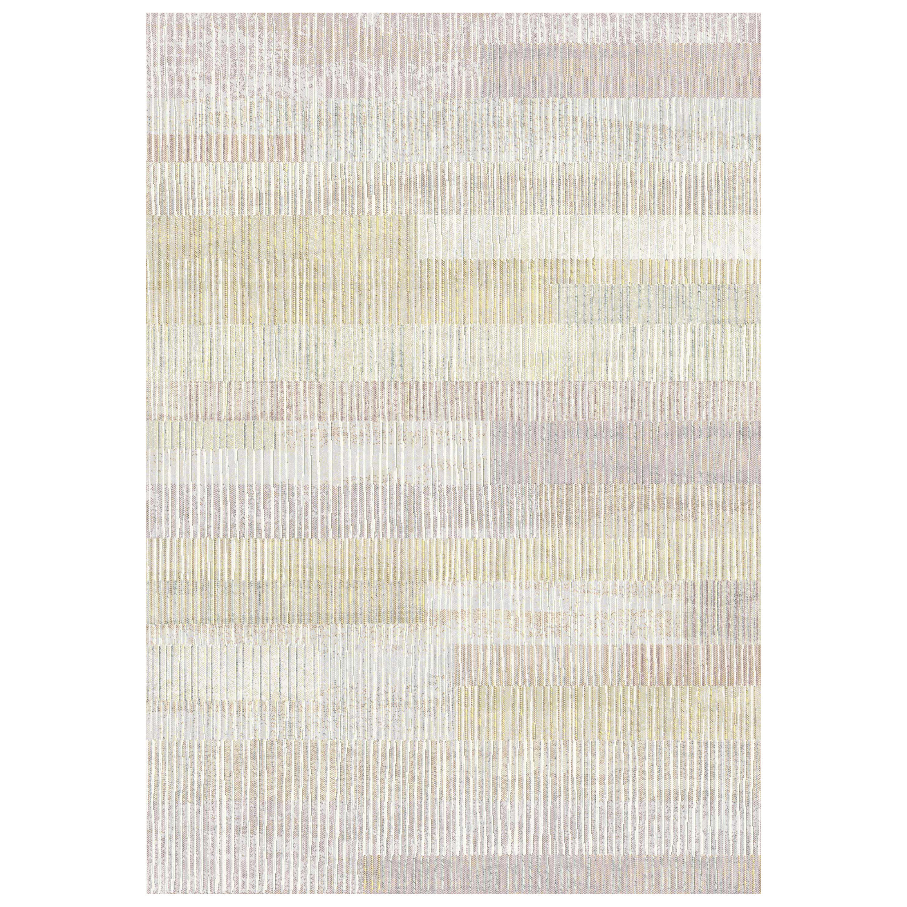 Galleria - Organic Stripes II Rug - Pink