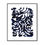Thumbnail: Indigo Swirls I - Framed & Mounted