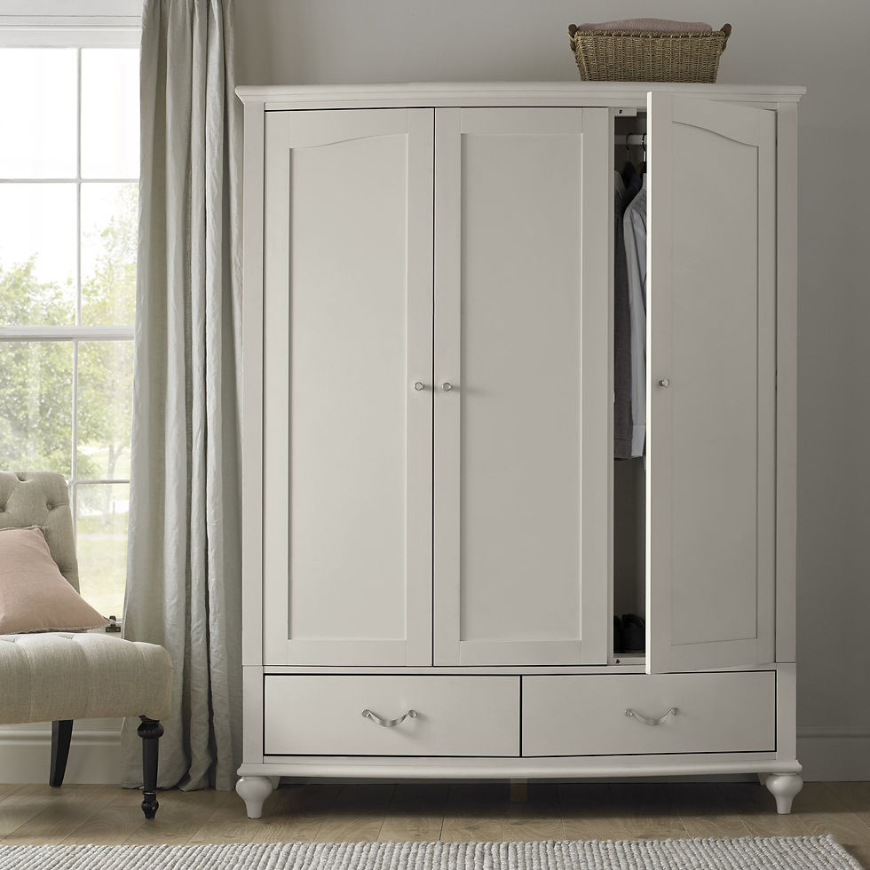 Thumbnail: Montreux Urban Grey Triple Wardrobe