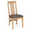 Thumbnail: High Park Slatted Chair - Distressed Bonded Leather (Pair)