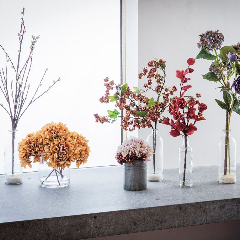 Thumbnail: Hydrangea in Clear Vase