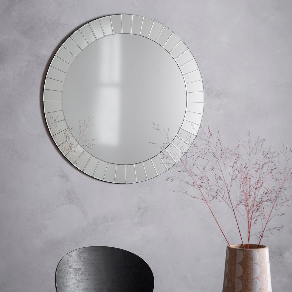 Thumbnail: Large Saxon Wall Mirror