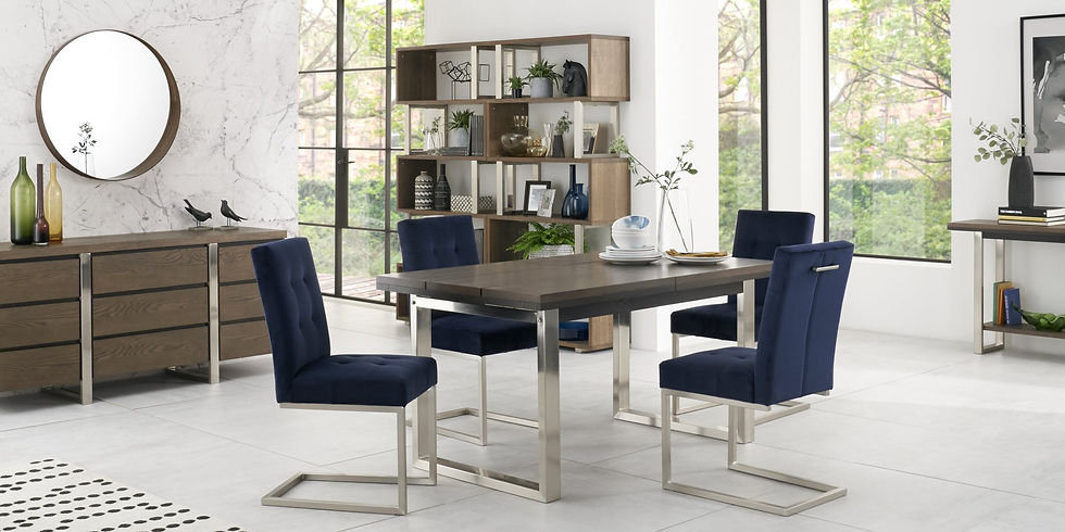 Thumbnail: Tivoli Dark Oak 4-6 Dining Table
