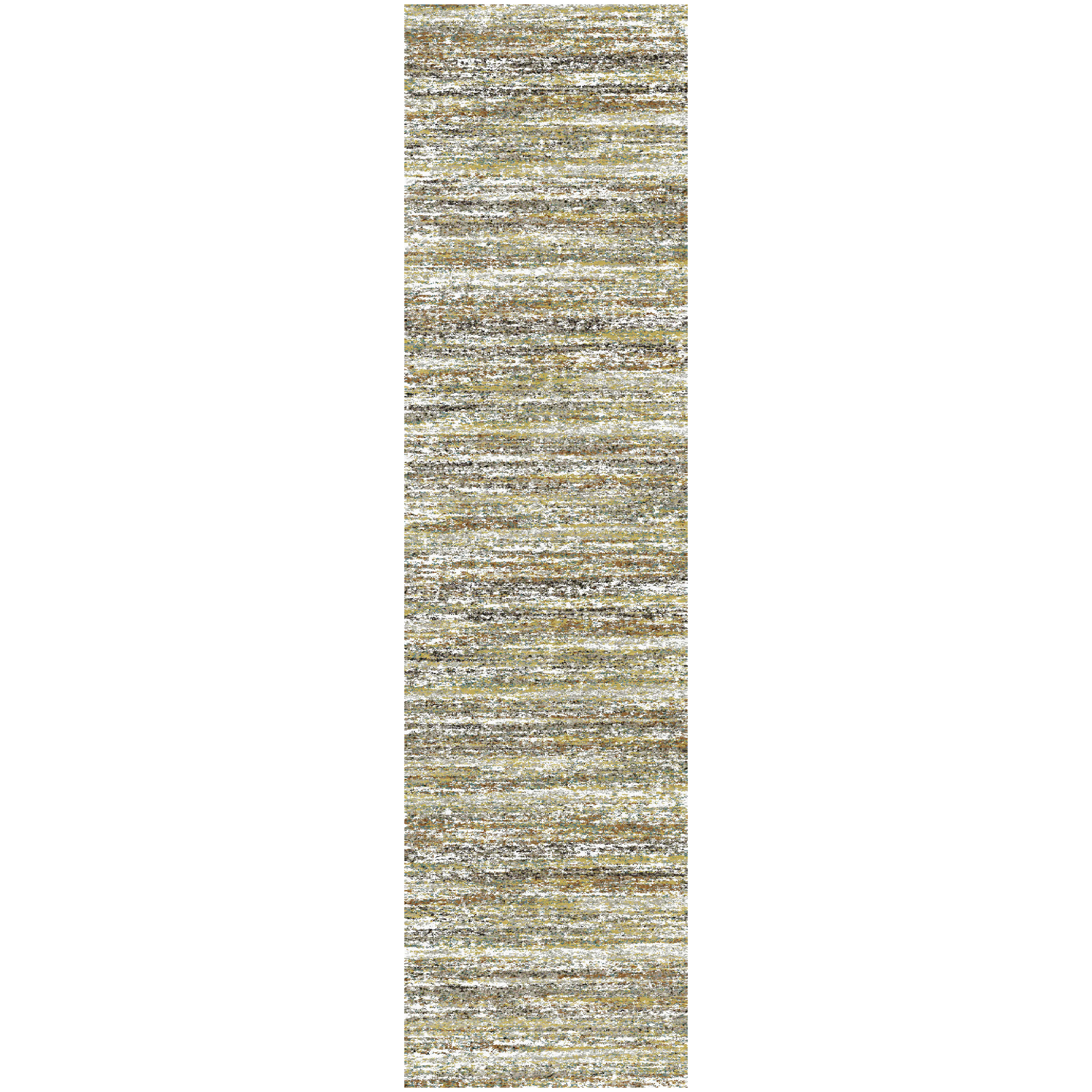 Mehari - Sketch IV Runner Rug - Neutral/ Blue