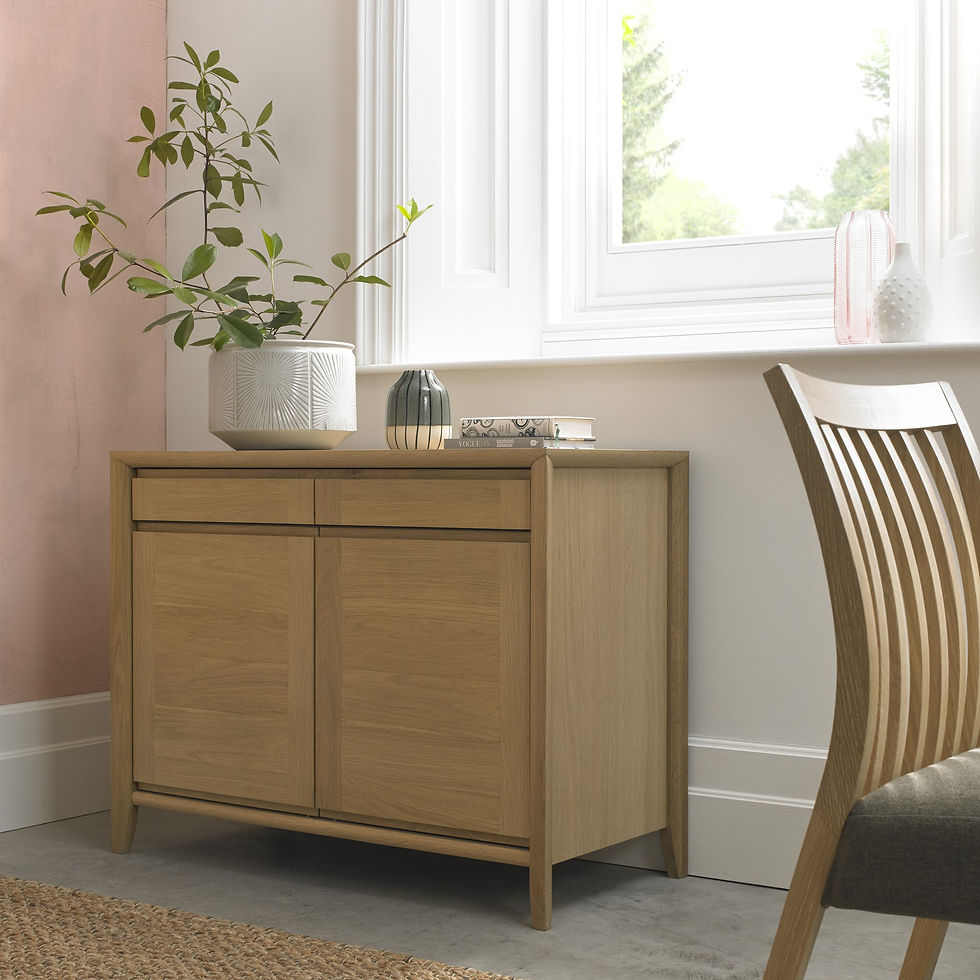 Thumbnail: Bergen Oak Narrow Sideboard