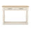 Thumbnail: Chartreuse Aged Oak & Antique White Console Table