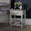 Thumbnail: Montreux Grey Washed Oak & Soft Grey 1 Drawer Nightstand
