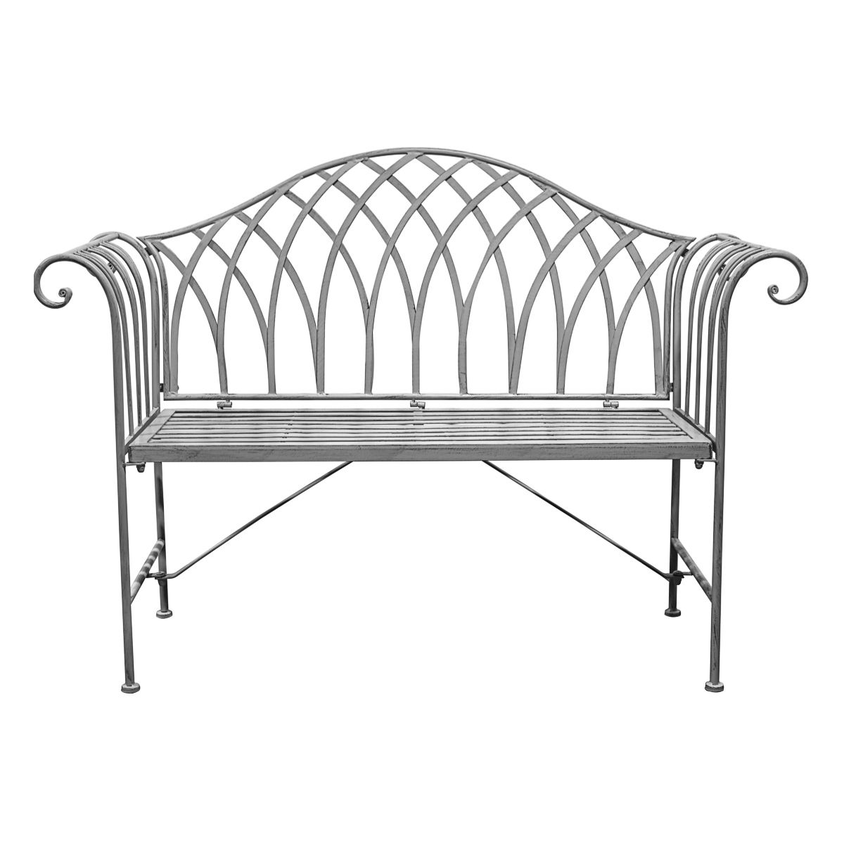Royal Outdoor Bench - White