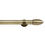 Thumbnail: Neo Original 35 mm Bullet Eyelet Curtain Pole Set - Spun Brass