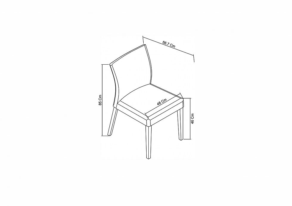 Thumbnail: Bergen Oak Upholstered  Chair (Pair)