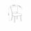 Thumbnail: Belgrave Ivory Uph Chair - Rustic Espresso Faux Leather (Pair)