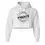 Thumbnail: Knights White Crop Hoodie
