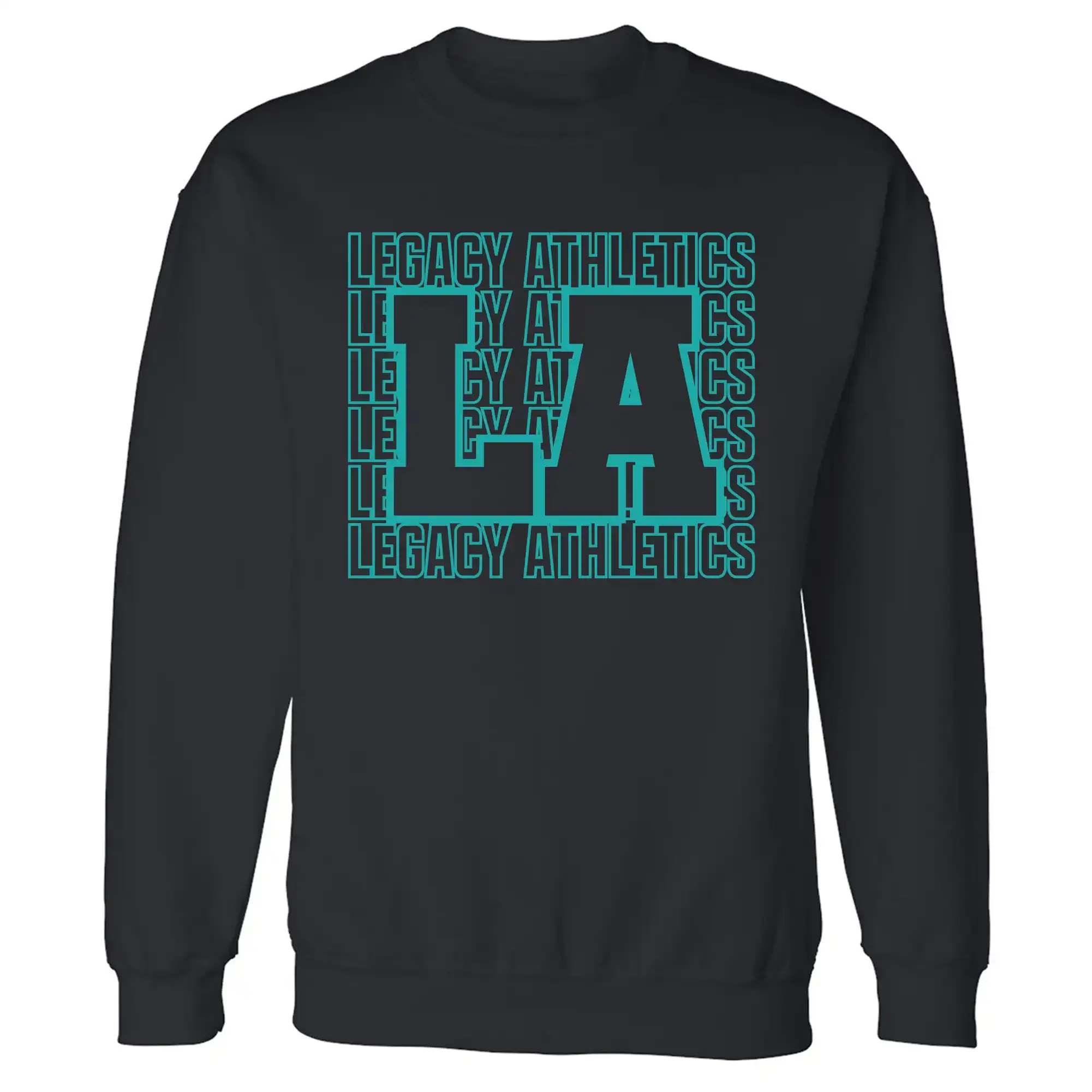 LA Black Crewneck