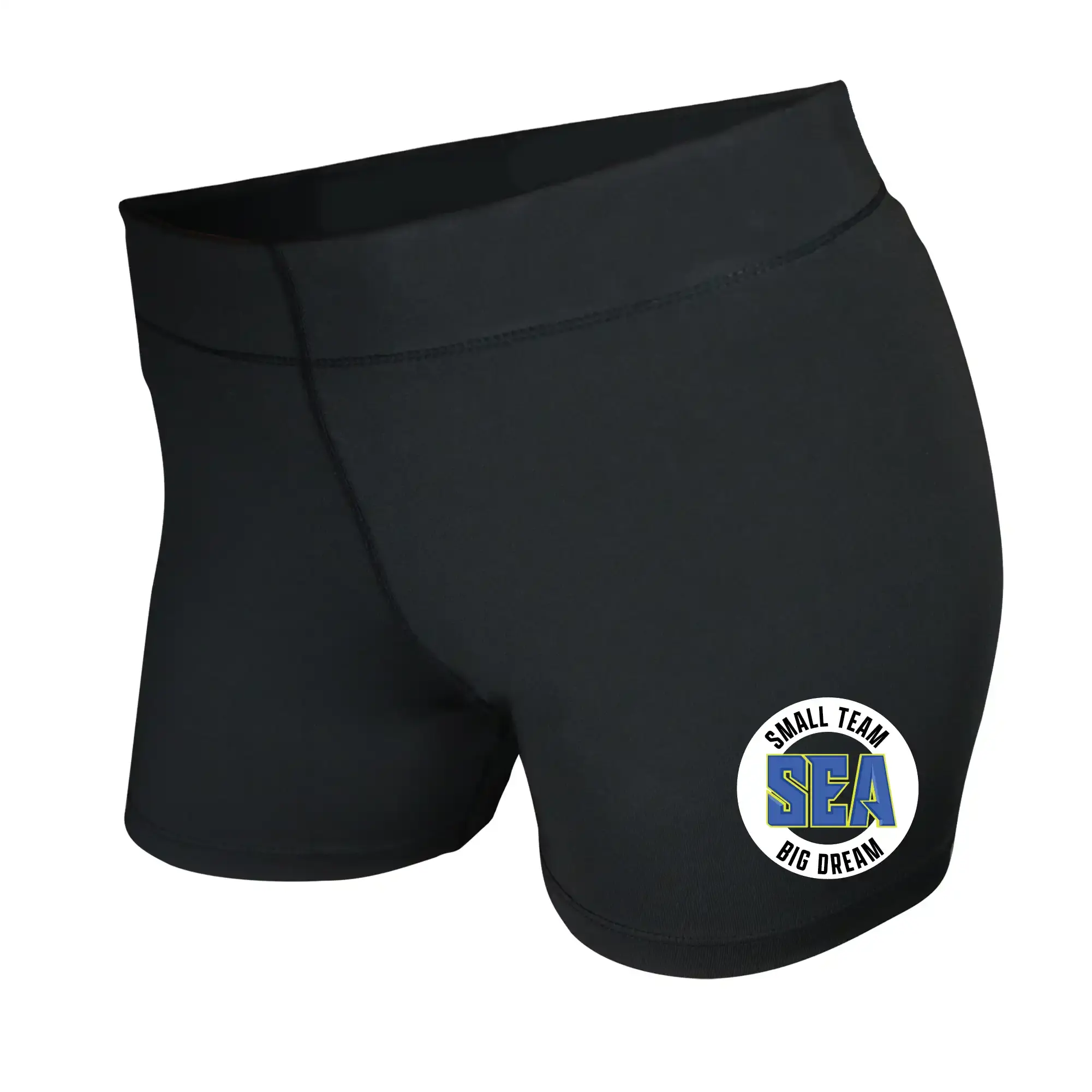 SEA Black Performance Shorts