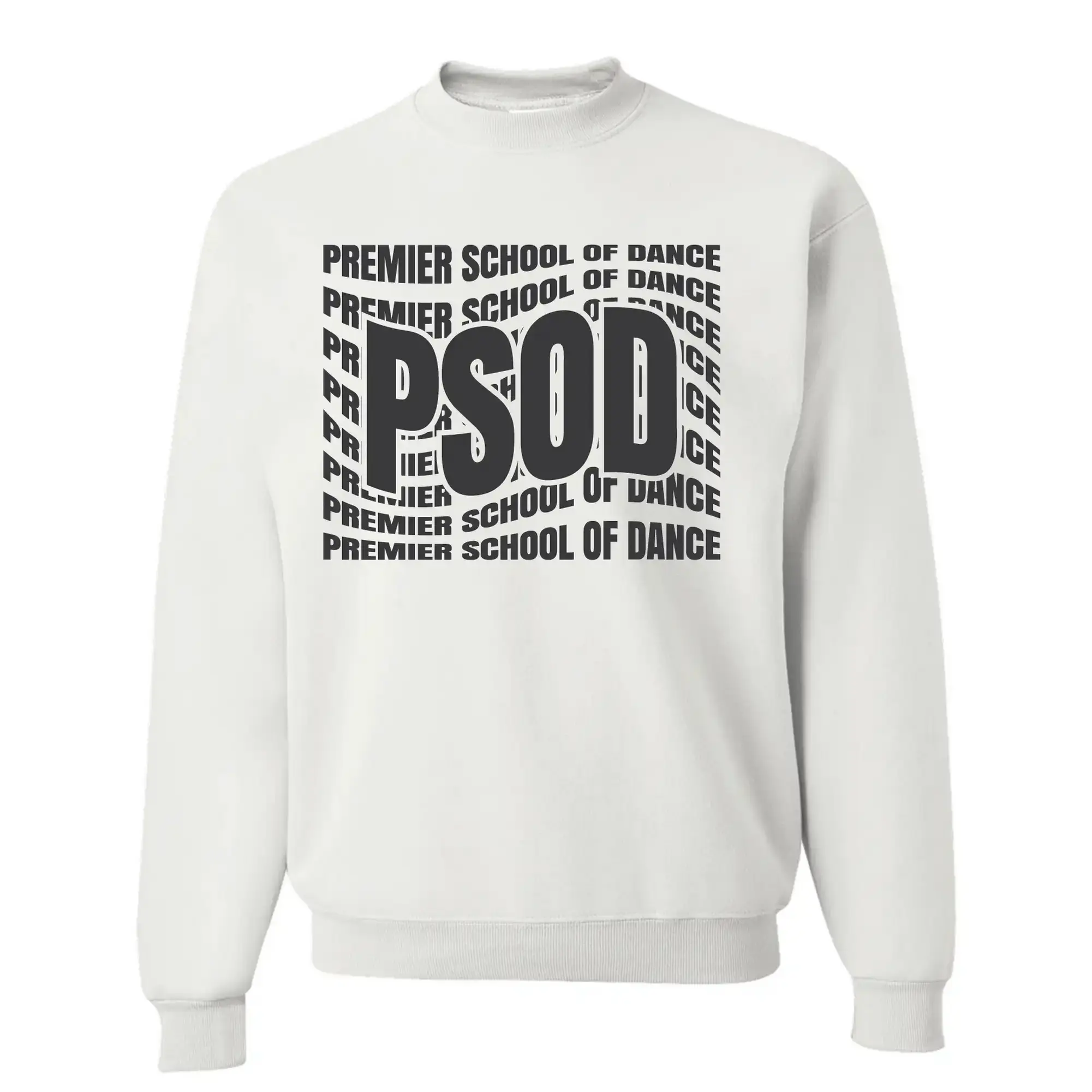 PSOD White Crewneck