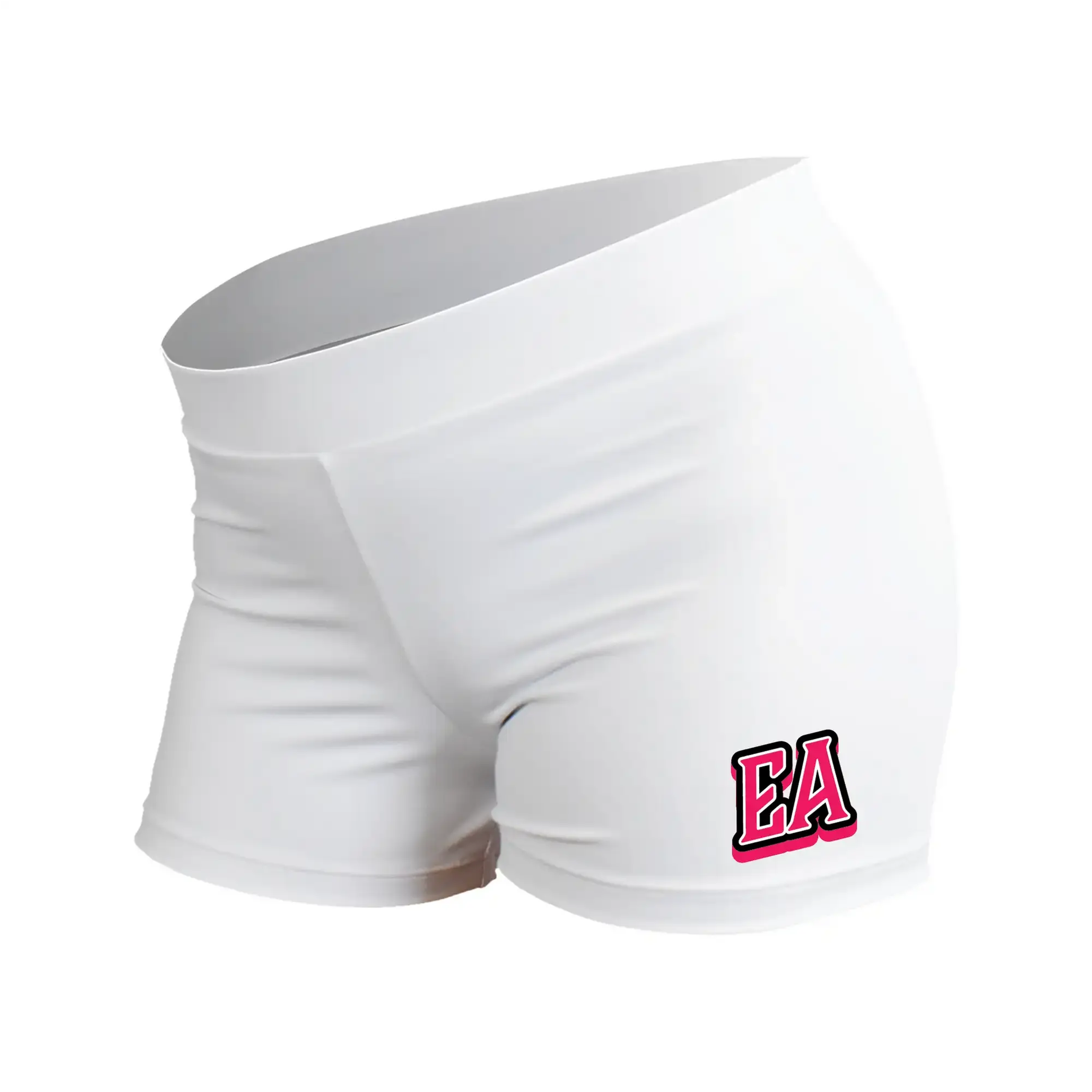EA White Performance Shorts