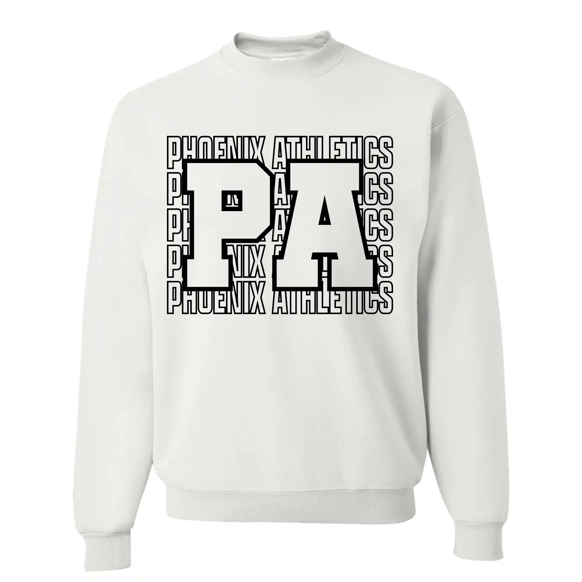 PA White Crewneck