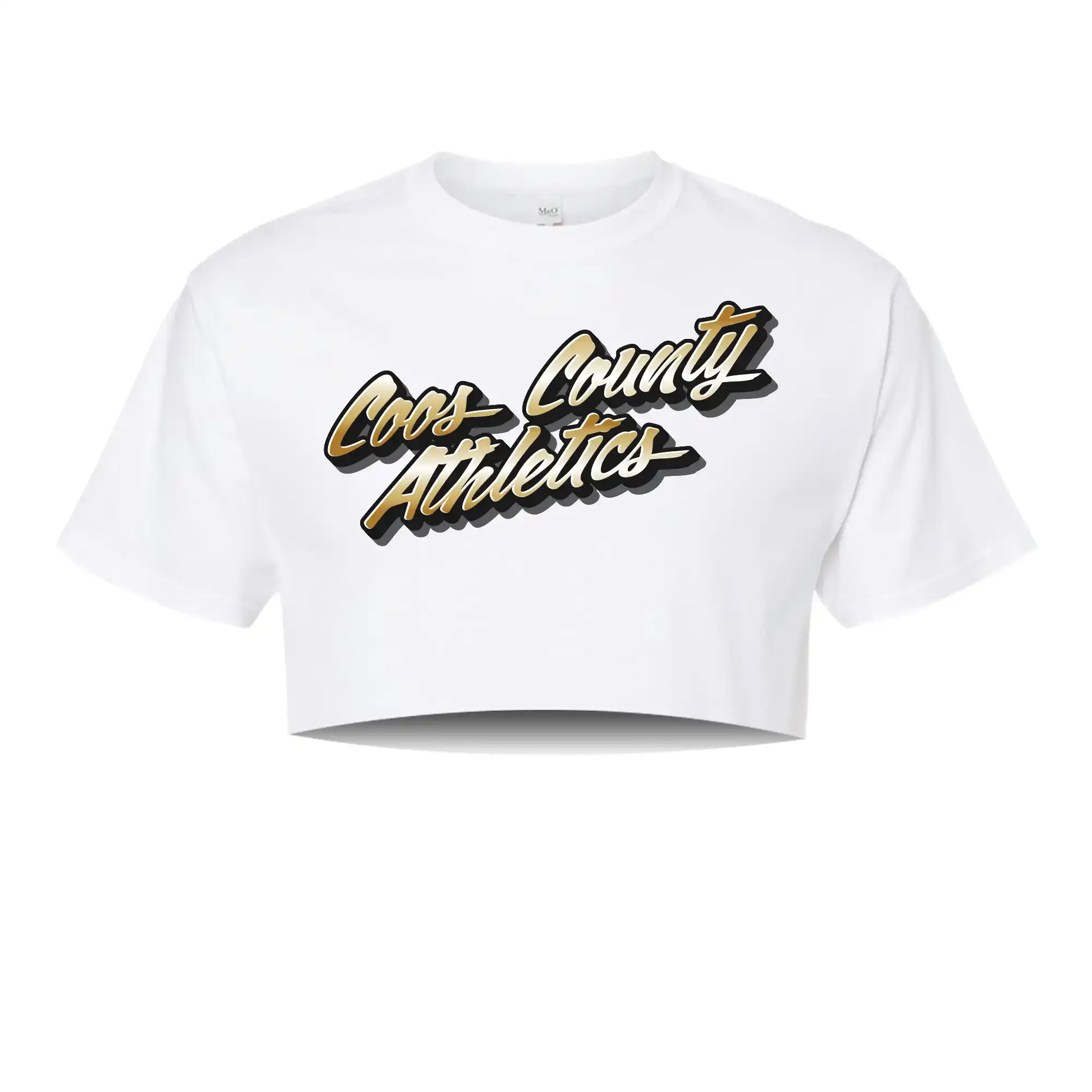 CCA White Crop Tee