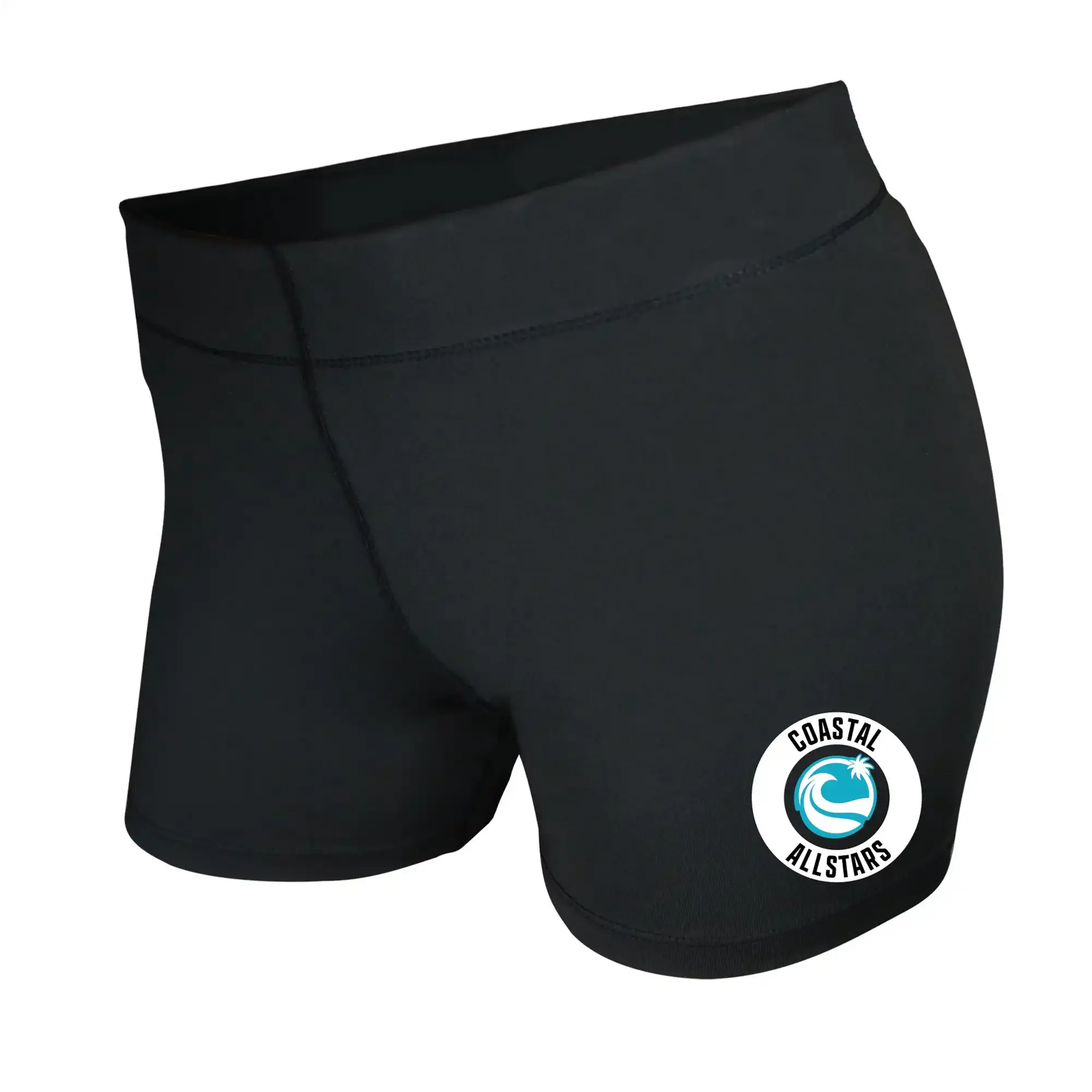Coastal Black Performance Shorts