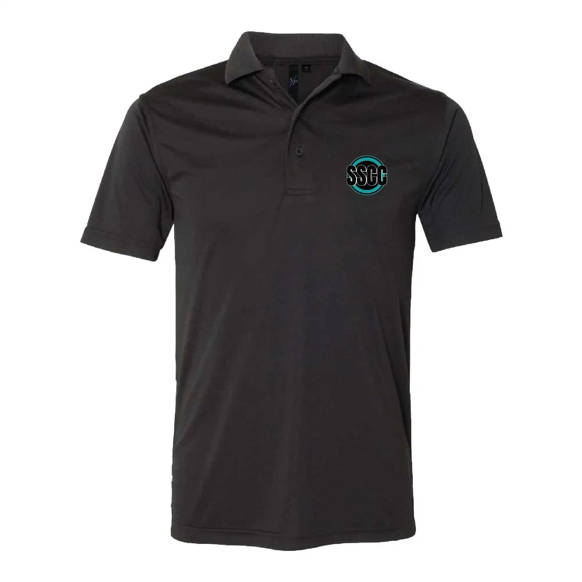 SSCC Black Polo