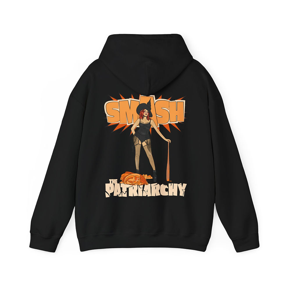 Thumbnail: Smash The Patriarchy Unisex Hooded Sweatshirt