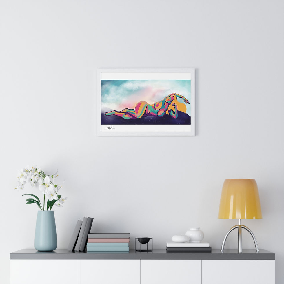 Thumbnail: Creation of Conscious Part II Framed Poster 12x18inch