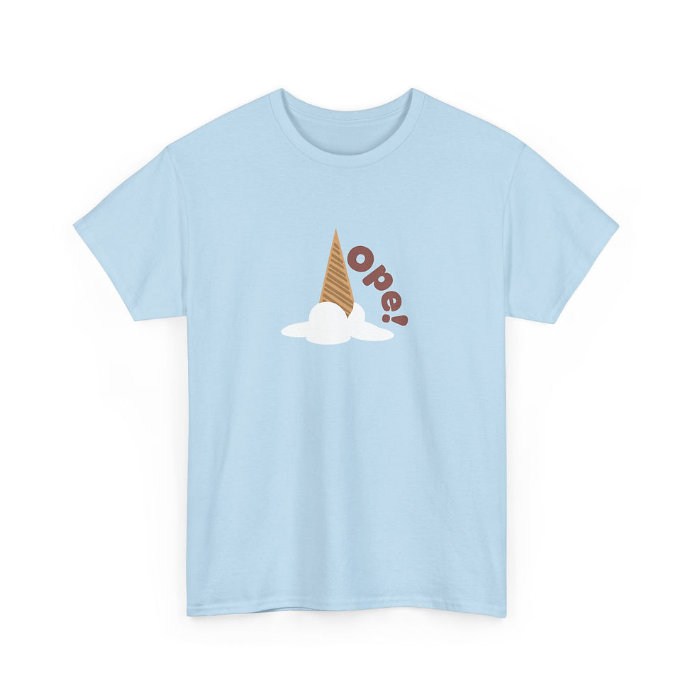 Thumbnail: Ope! Ice Cream Unisex Tee