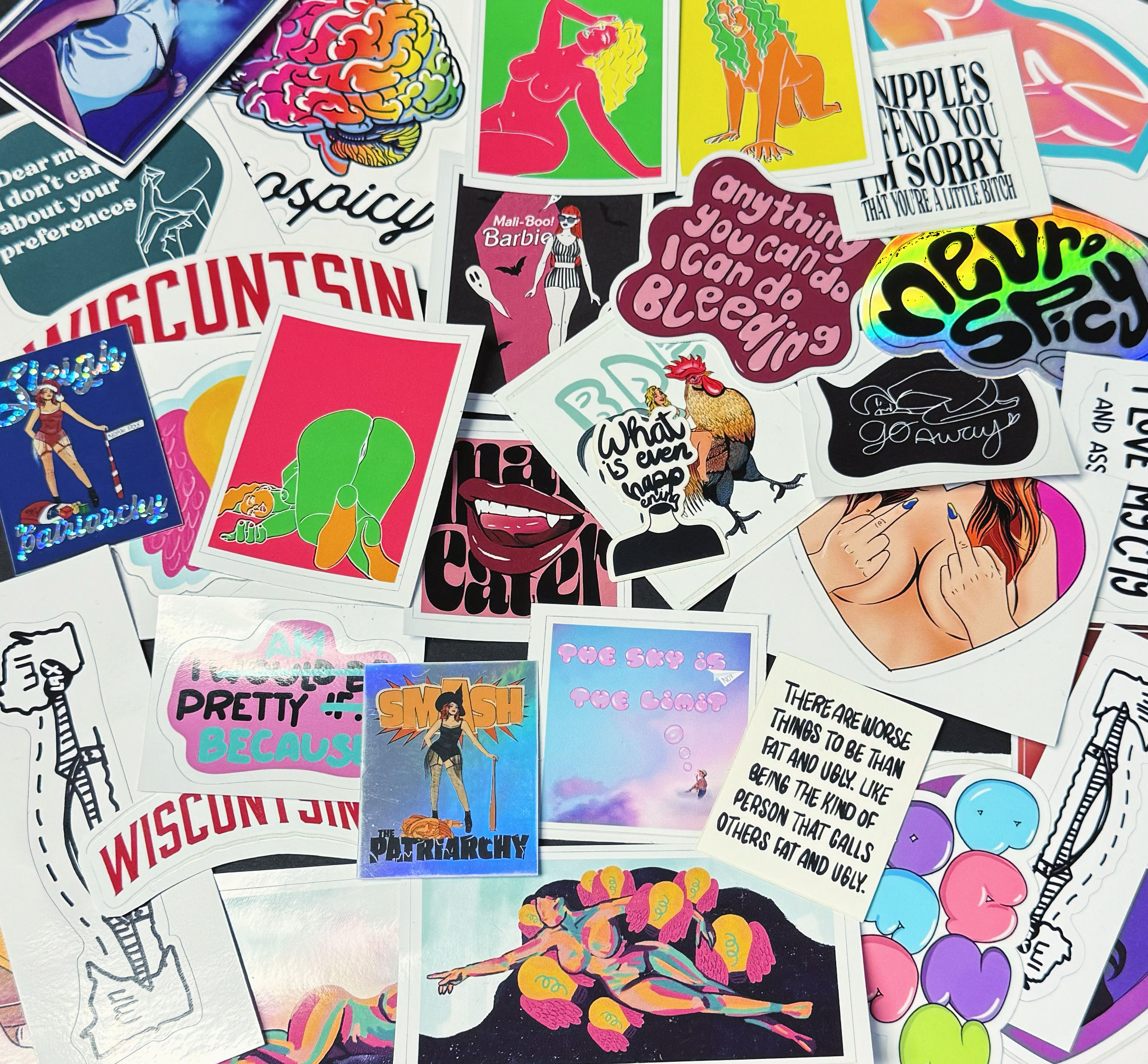 Sticker Packs (3, 5, 10)