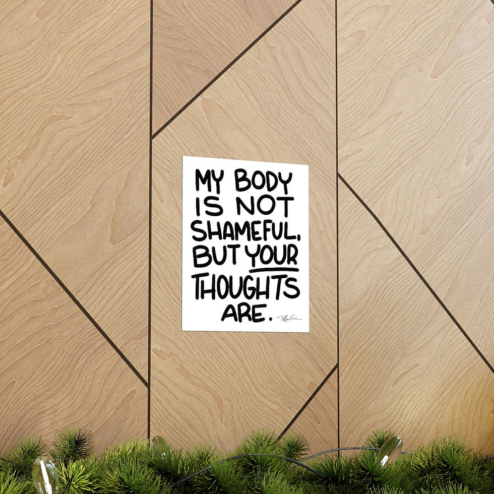 Thumbnail: My Body Poster