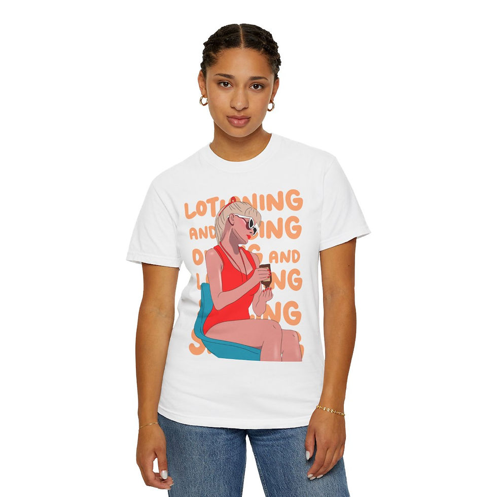Thumbnail: Lotioning and Oiling Unisex T-shirt