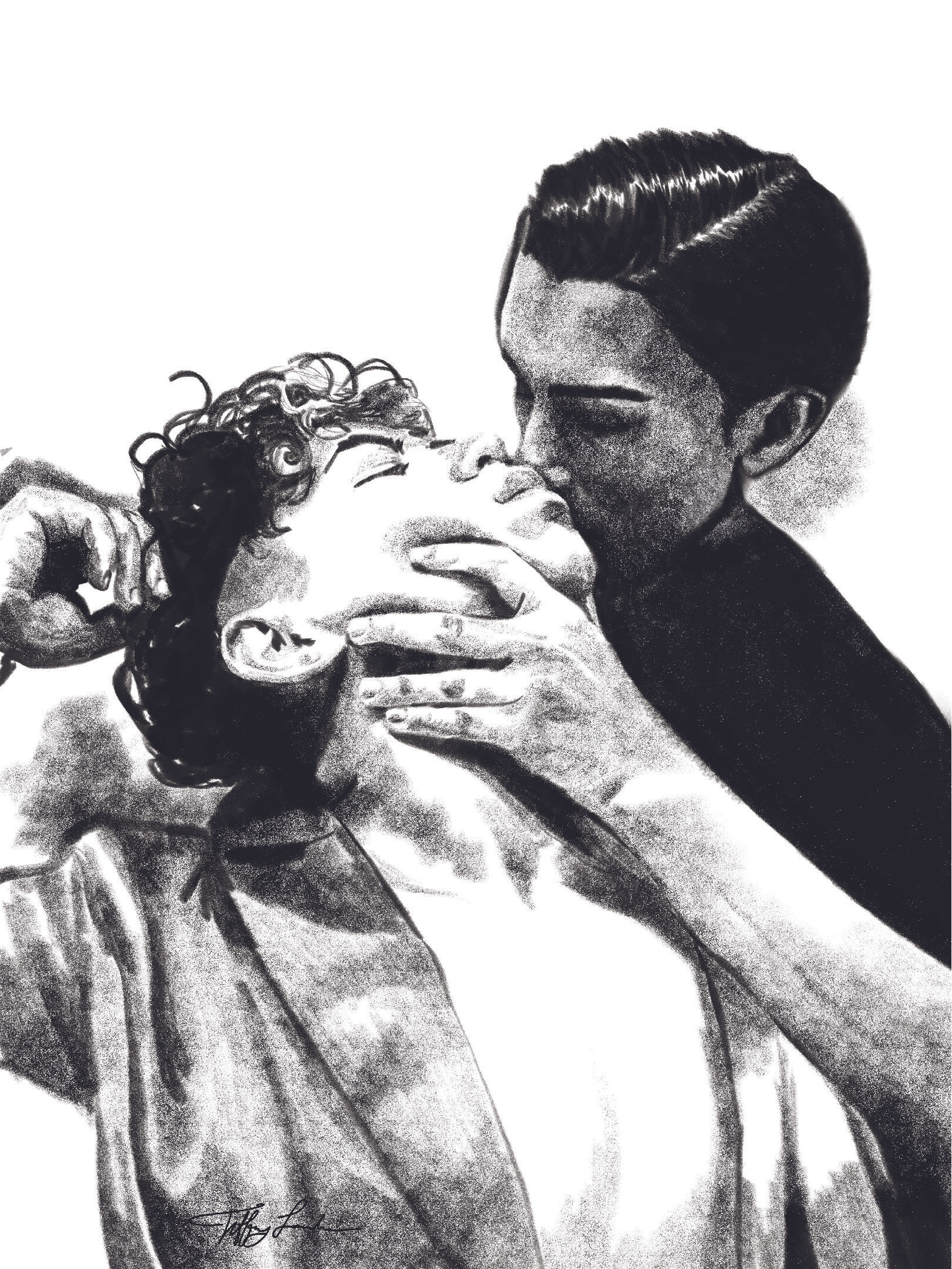 My Favorite Necklace Rolled Canvas