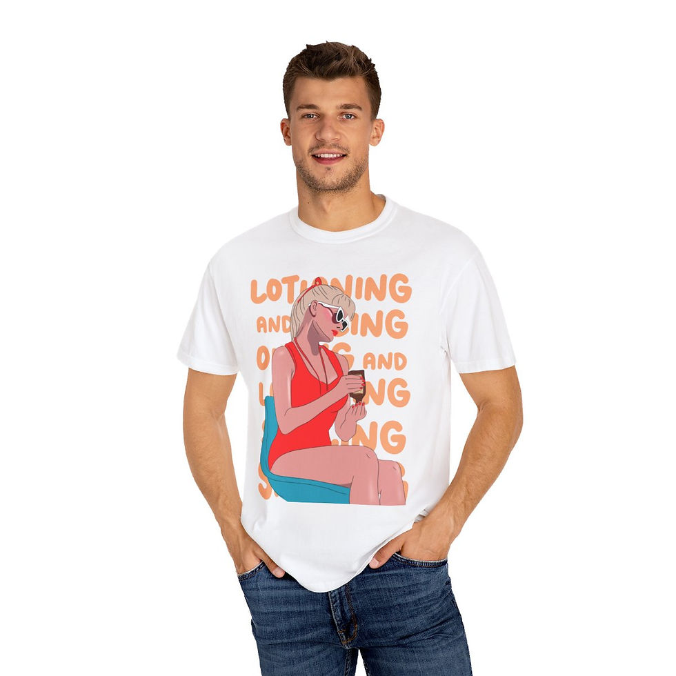 Thumbnail: Lotioning and Oiling Unisex T-shirt