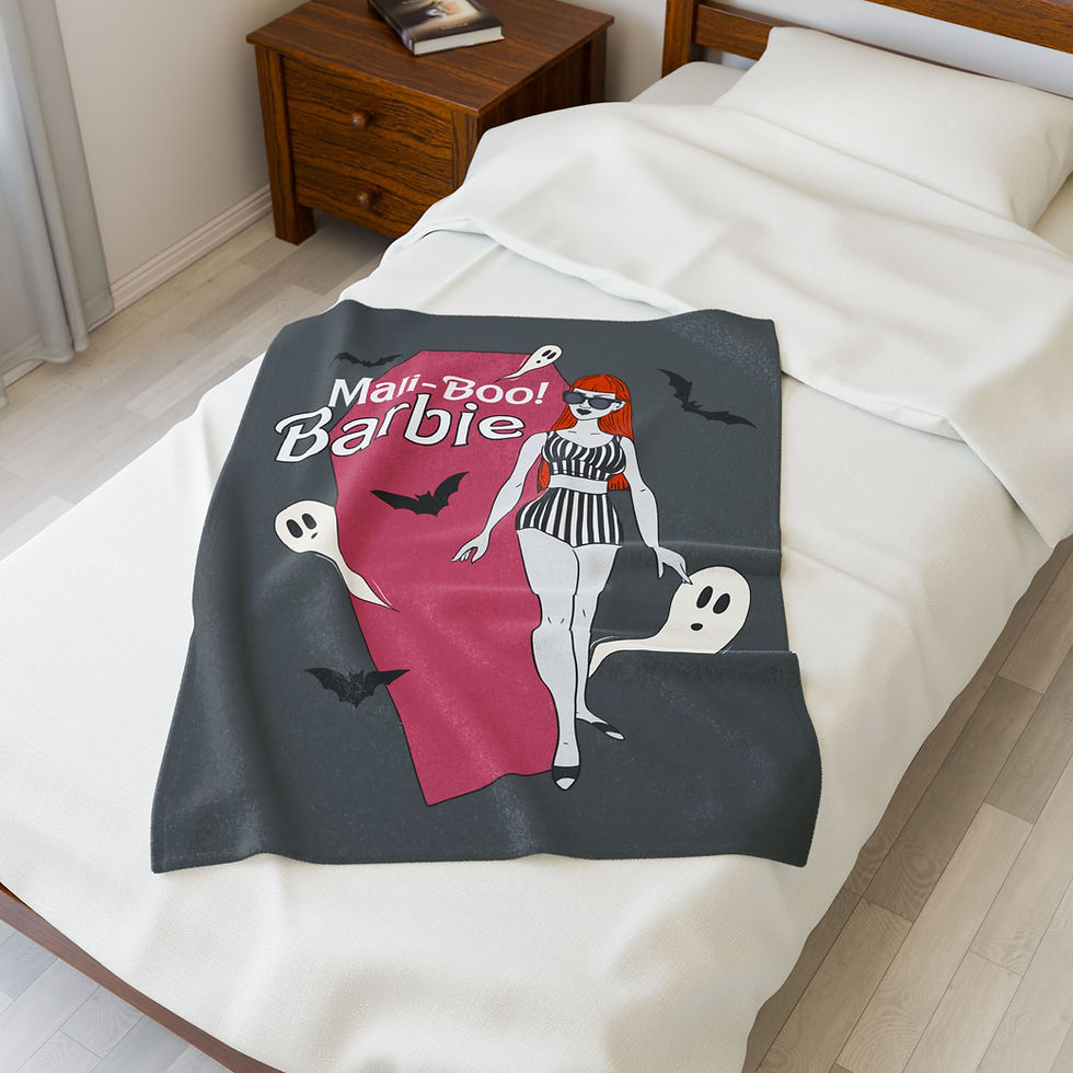 Thumbnail: Mali-Boo Velveteen Plush Blanket 