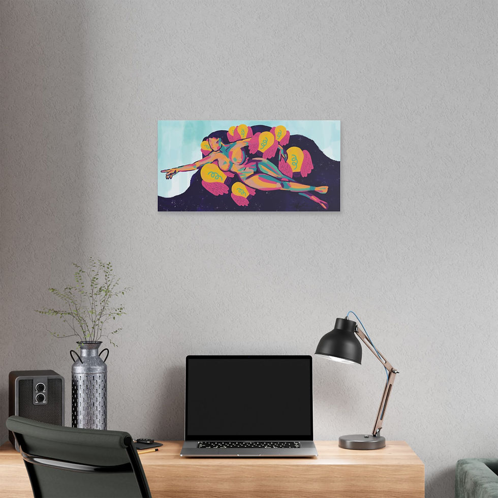 Thumbnail: Creation of Conscious Pt 1 - Stretched Canvas