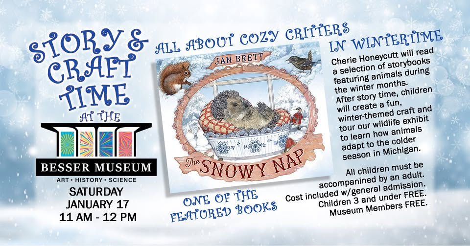 Cozy Critters Story and Craft Time 