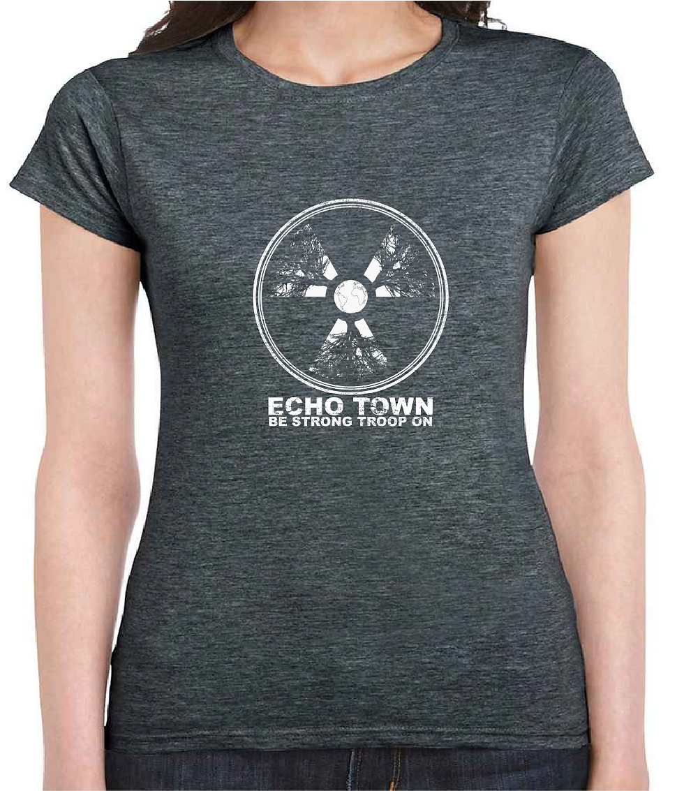 Thumbnail: 'Be Strong Troop On' Ladies T-Shirt