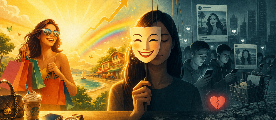 O mito da felicidade na sociedade de consumo: não basta ser feliz, tem que parecer